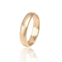 13635 Xuping simple new design ouro anéis de noivado